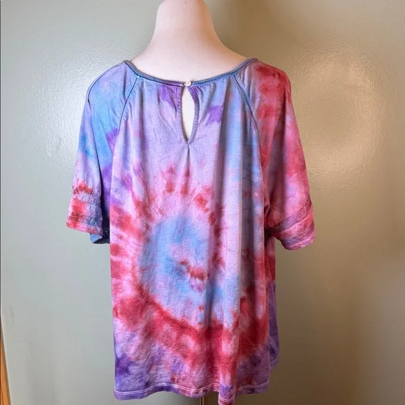 Tie-Dye Women's Top - Picture 5 of 8